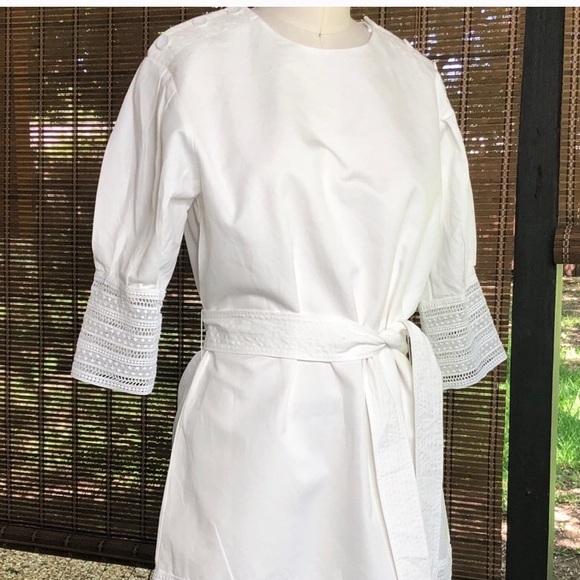 Rebecca Minkoff white Georgina dress size M - Picture 3 of 4